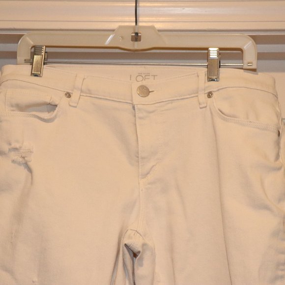 LOFT Distressed Jeans - Picture 4 of 6